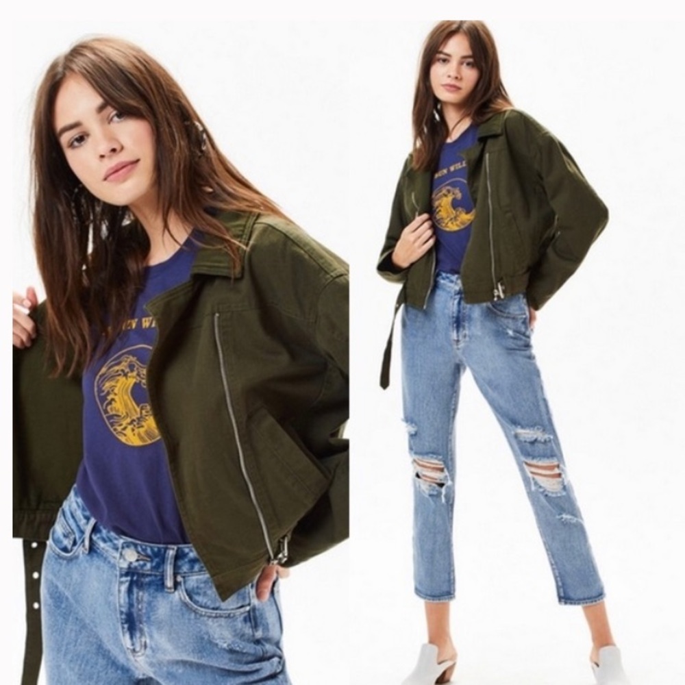 Pacsun utility bomber jacket